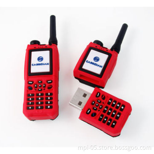Promotional Silicone USB flash drive with CE and RoHS approvals
